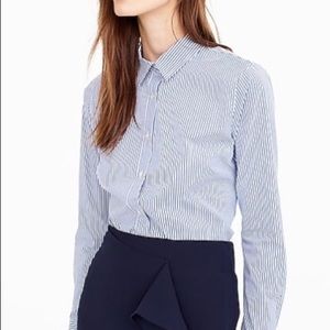 NWOT 😎 JCREW  “the perfect shirt” Striped
